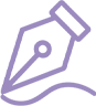 Illustration and hand lettering icon