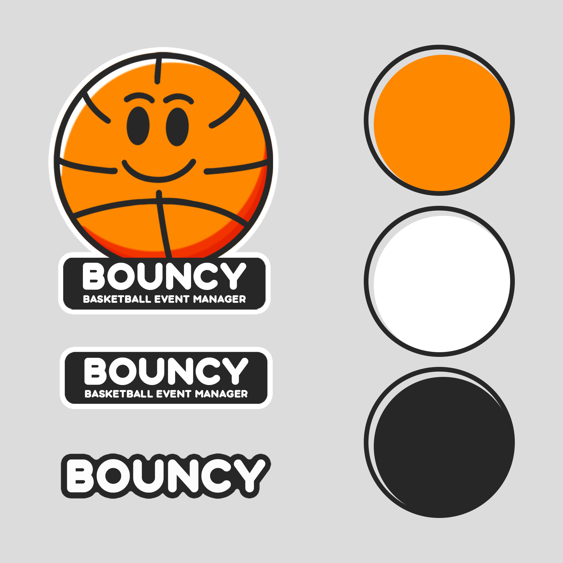 Bouncy - brand identity and logo design