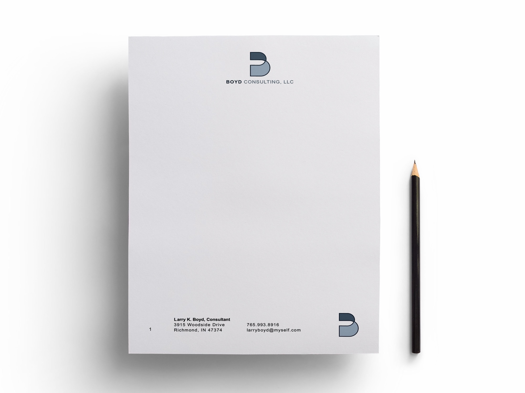 Boyd Consulting - letterhead design