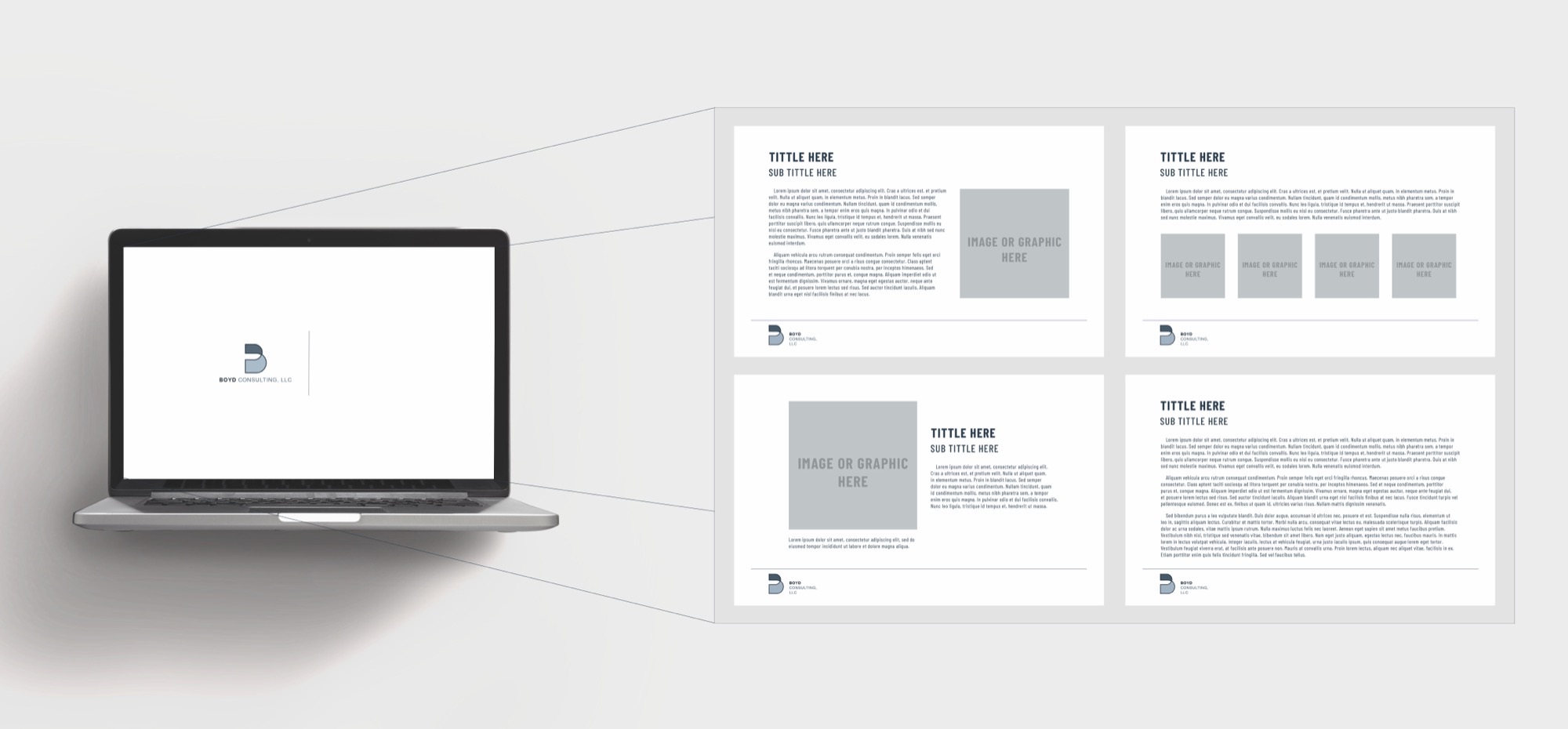 Boyd Consulting - presentation deck mockup
